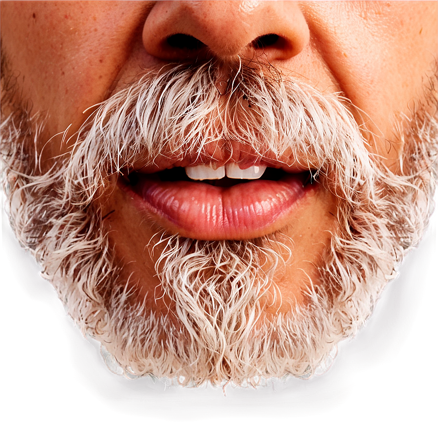 Mouth With Beard Png Qrj9 PNG Image