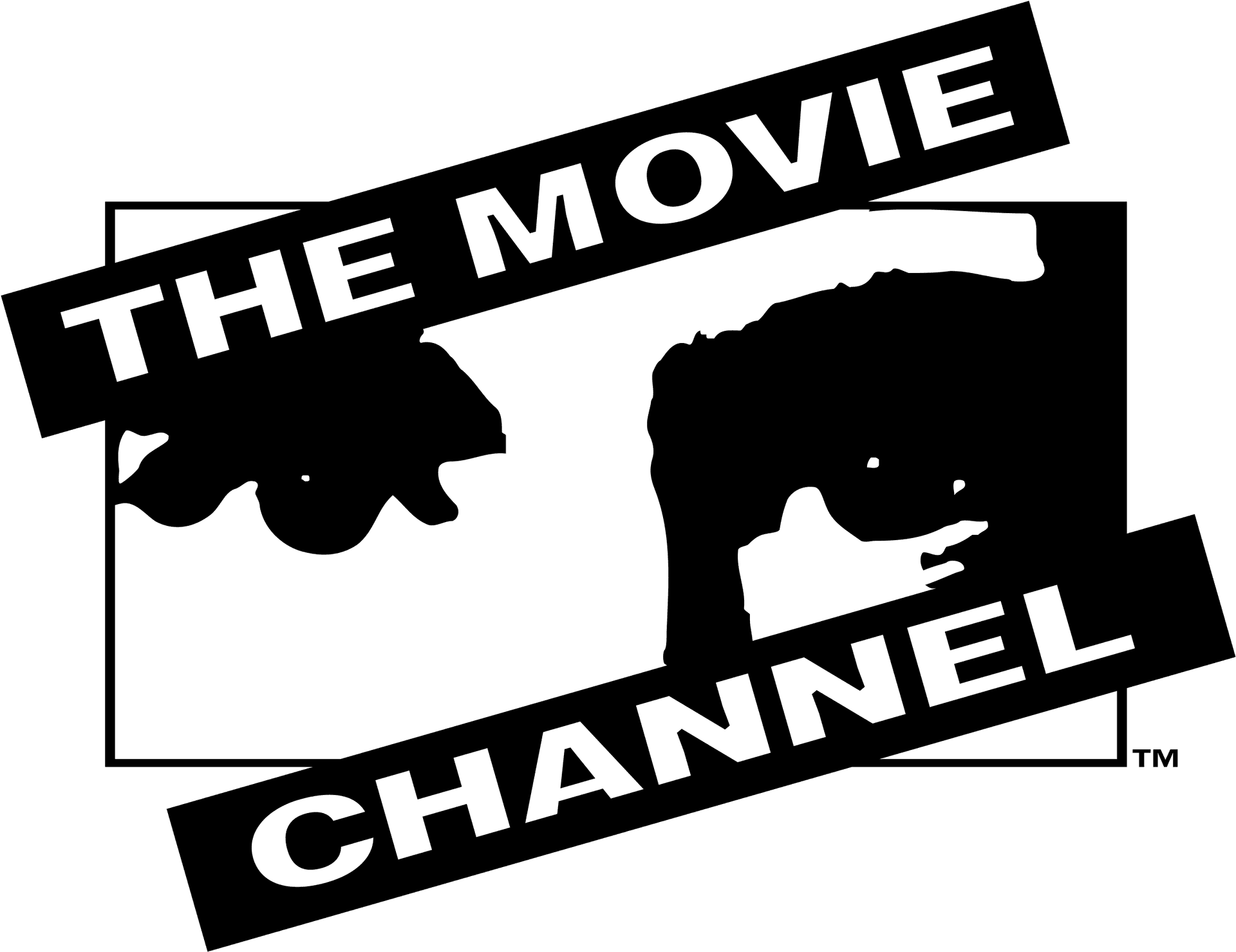 Movie Channel Logo Silhouette PNG Image