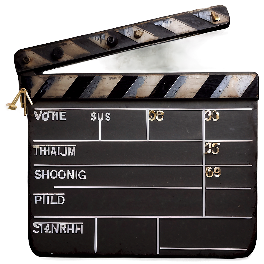 Movie Clapper Film Slate Png Gdq1 PNG Image