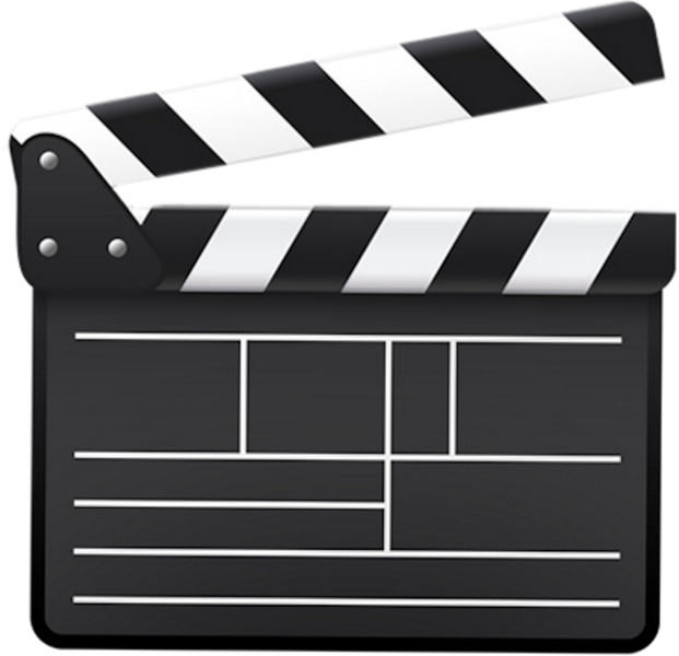 Movie Clapperboard Icon PNG Image