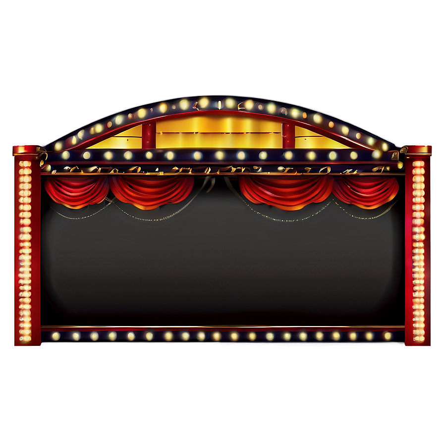 Movie Premiere Marquee Png Lnl PNG Image