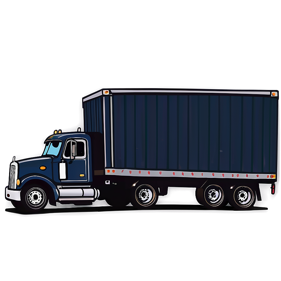 Moving Box Truck Clipart Png 21 PNG Image