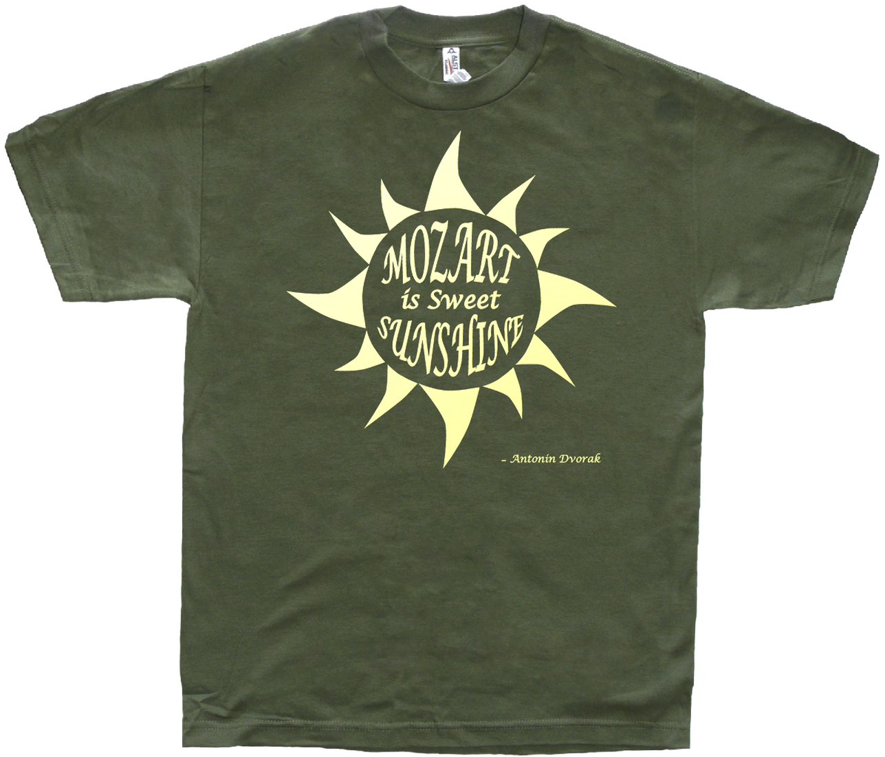 Mozart Sweet Sunshine T Shirt PNG Image