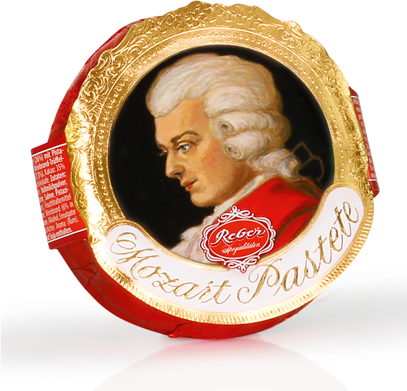 Mozartkugel Candy Portrait PNG Image