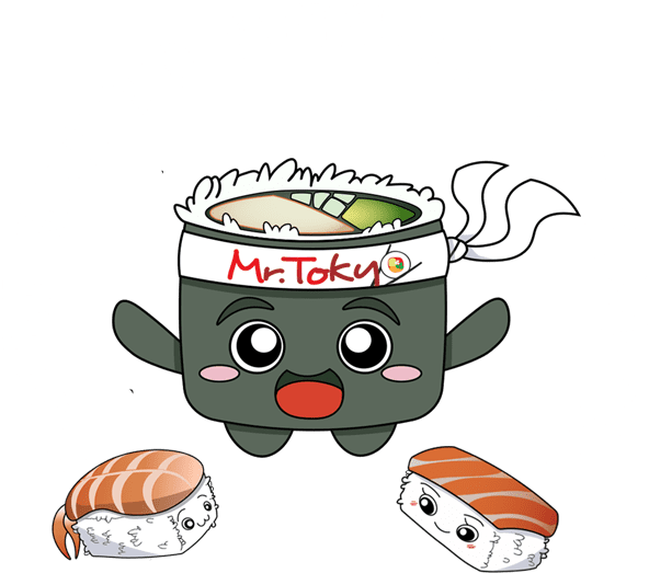 Mr Tokyo Unlimited Sushi Hibachi Logo PNG Image