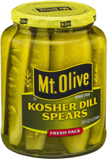 Mt Olive Kosher Dill Pickles PNG Image