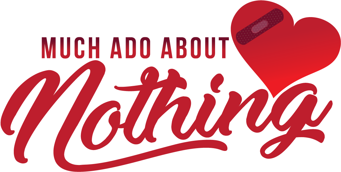 Much Ado About Nothing_ Heart Bandaid Graphic PNG Image