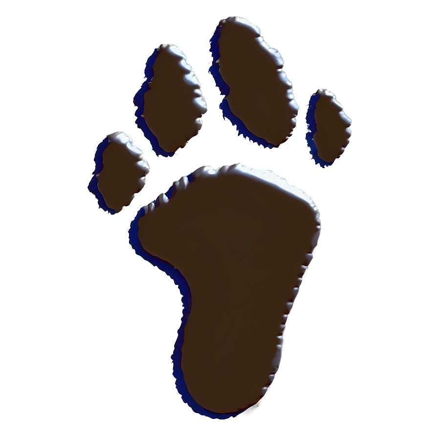 Mud Splatter Footprint Png 06262024 PNG Image