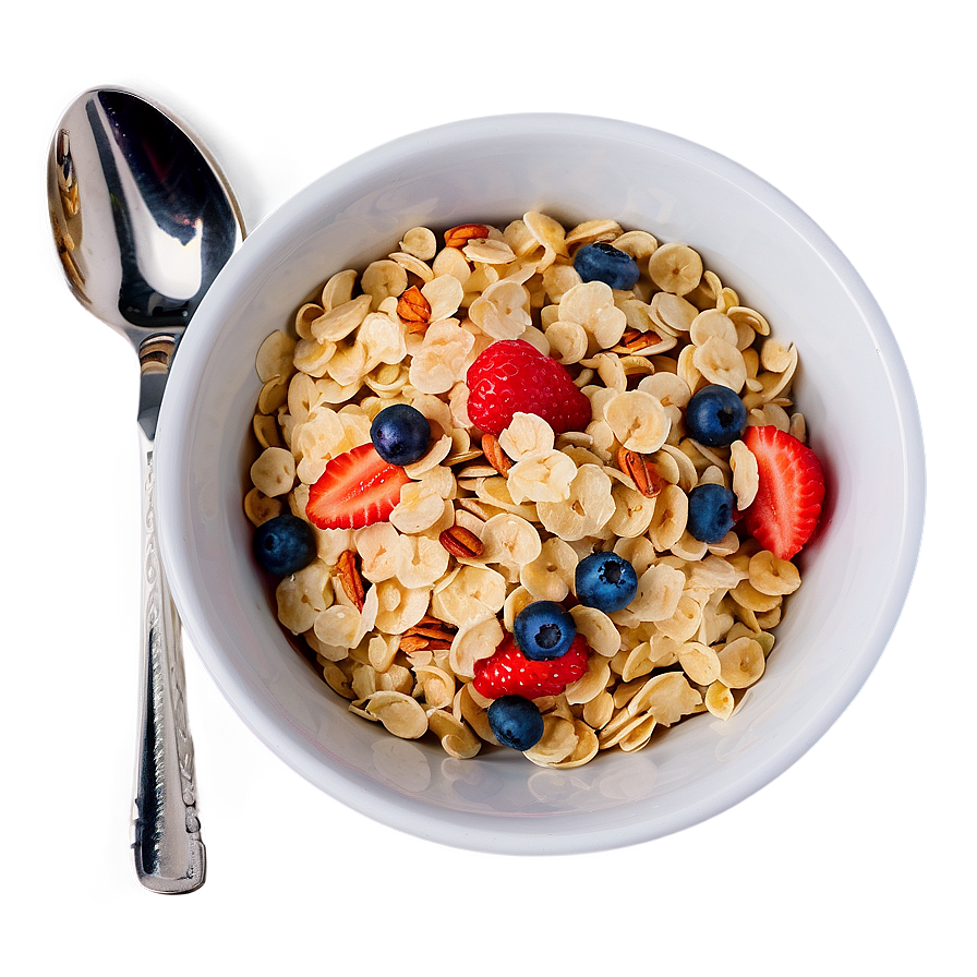 Muesli Breakfast Bowl Png Jfb19 PNG Image