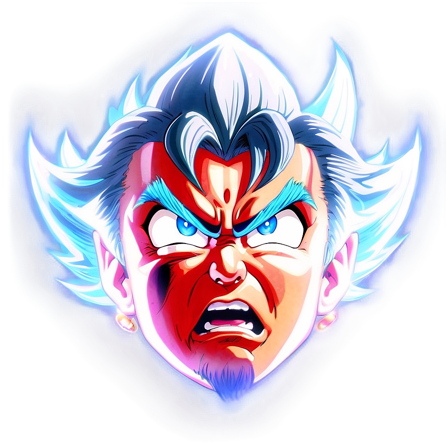 Mui Goku Glowing Eyes Png Jqx19 PNG Image