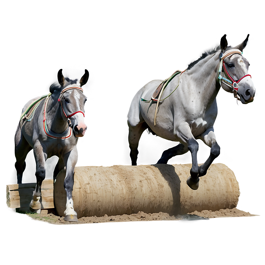 Mule Jumping Obstacle Png Gpr76 PNG Image