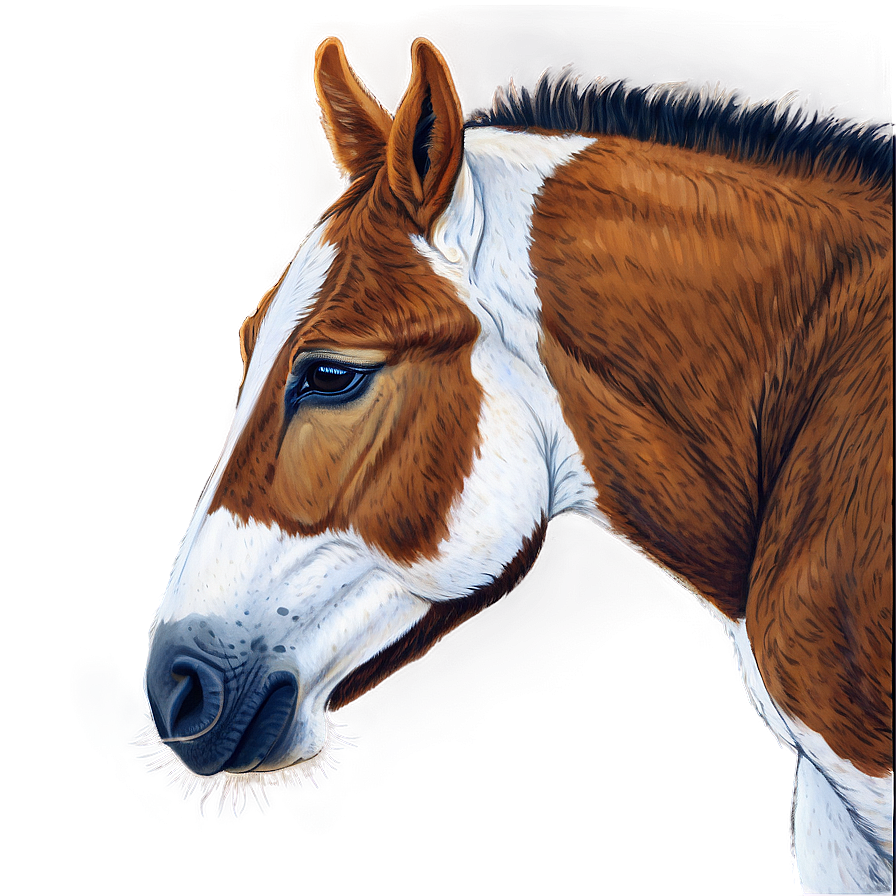 Mule With Foal Bonding Png Tyi PNG Image