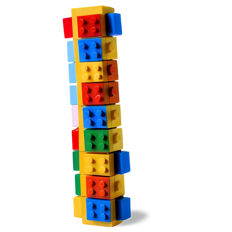 Multi-color Lego Brick Composition Png Kqt70 PNG Image