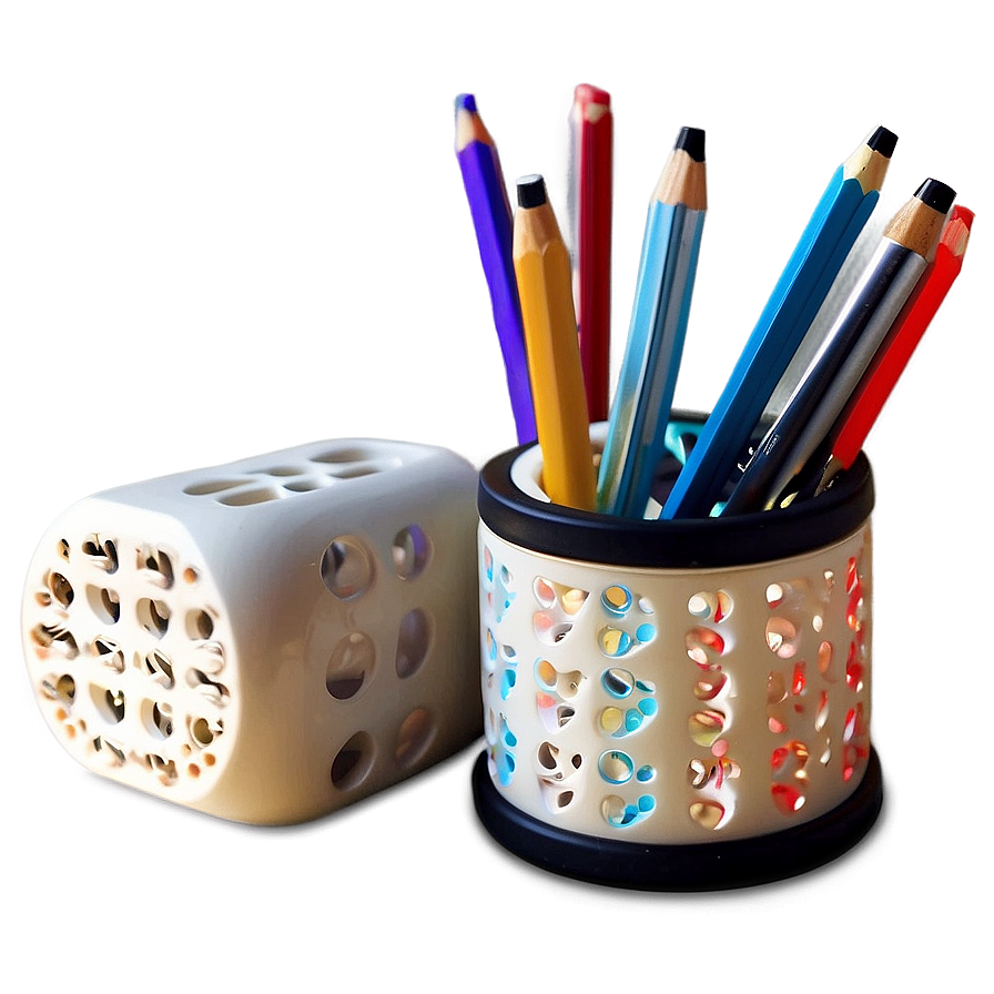 Multi-functional Pencil Holder Png Aue59 PNG Image