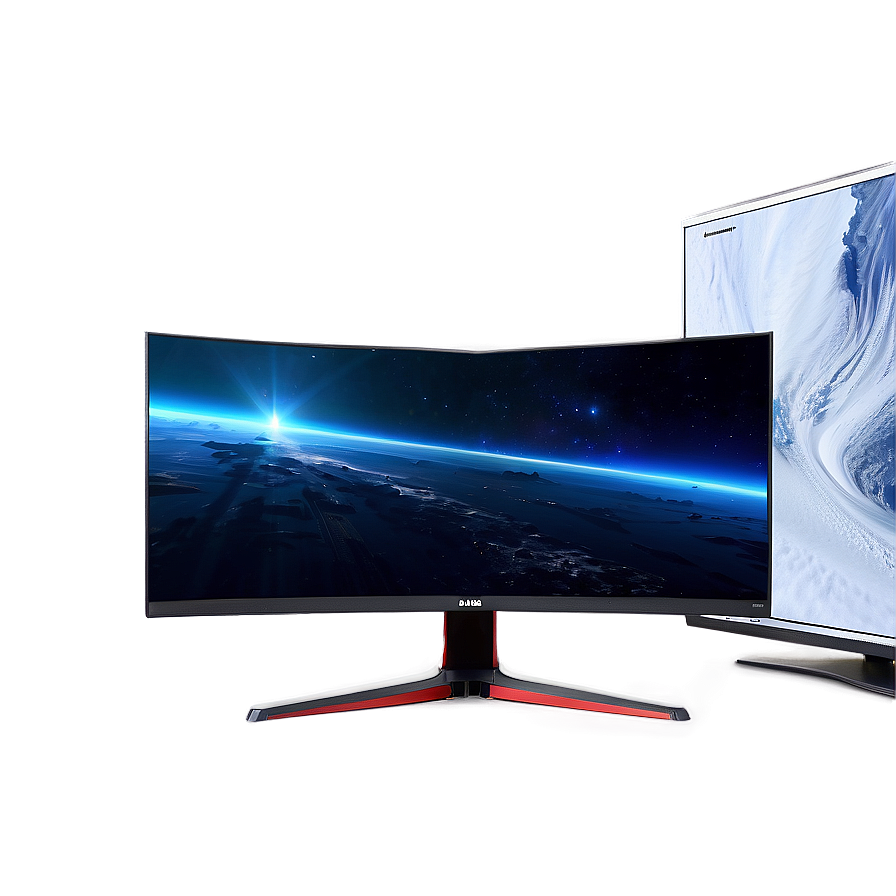 Multi-input Gaming Monitor Png 06212024 PNG Image