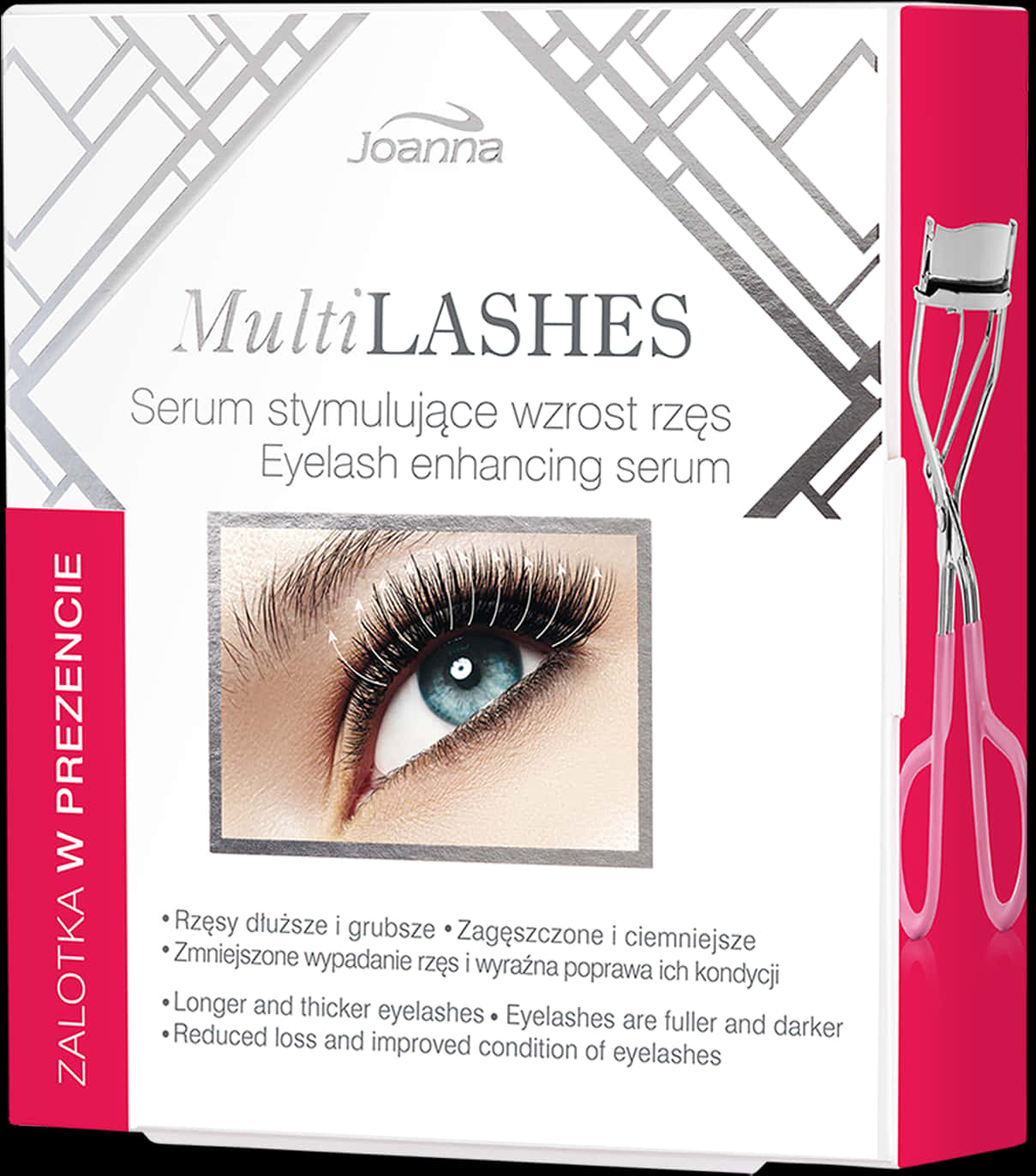 Multi L A S H E S Eyelash Enhancing Serum Packaging PNG Image