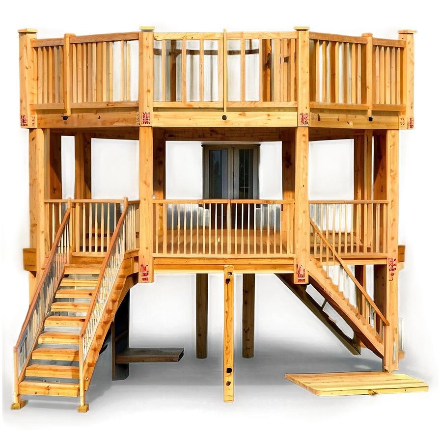 Multi-level Deck Blueprints Png Cfk PNG Image