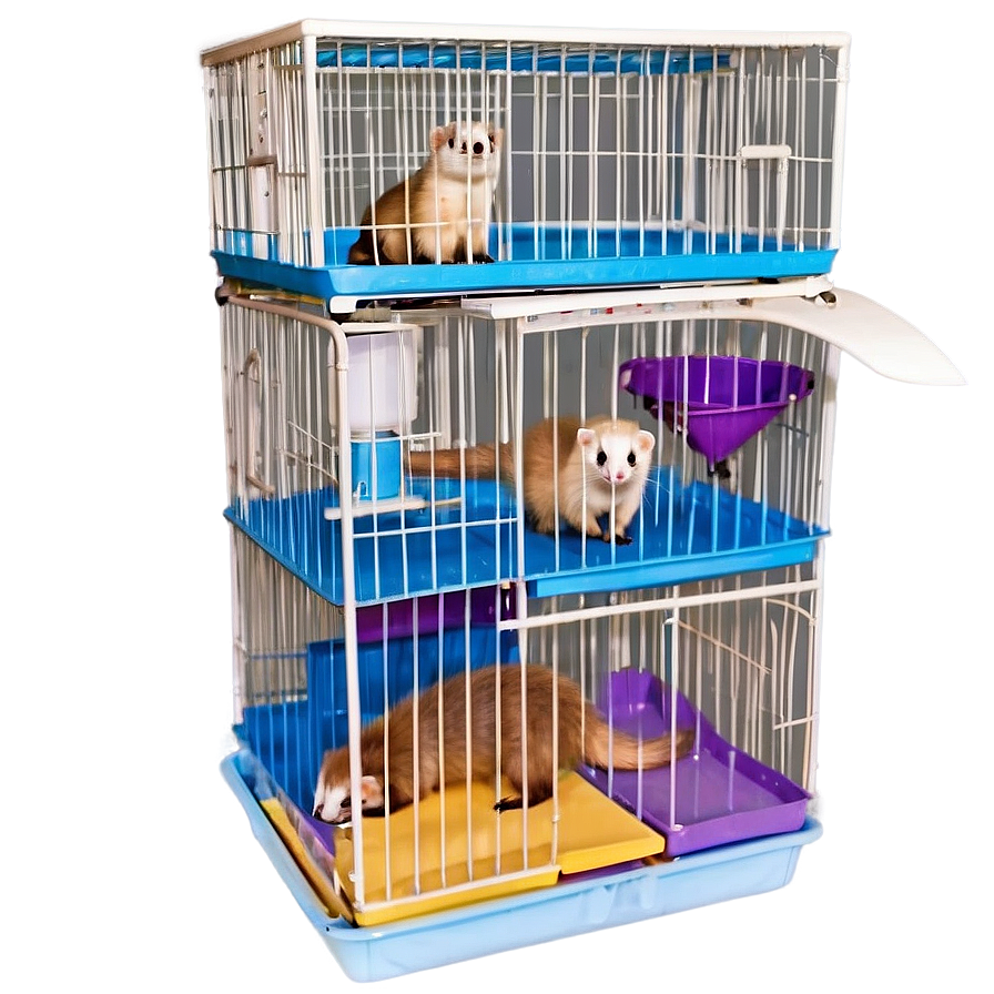 Multi-level Ferret Cage Png 87 PNG Image