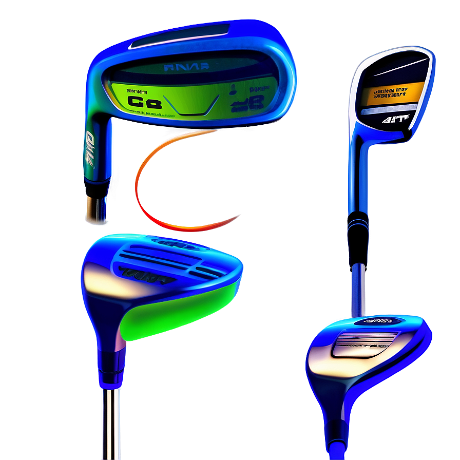 Multi-piece Golf Clubs Png Con PNG Image