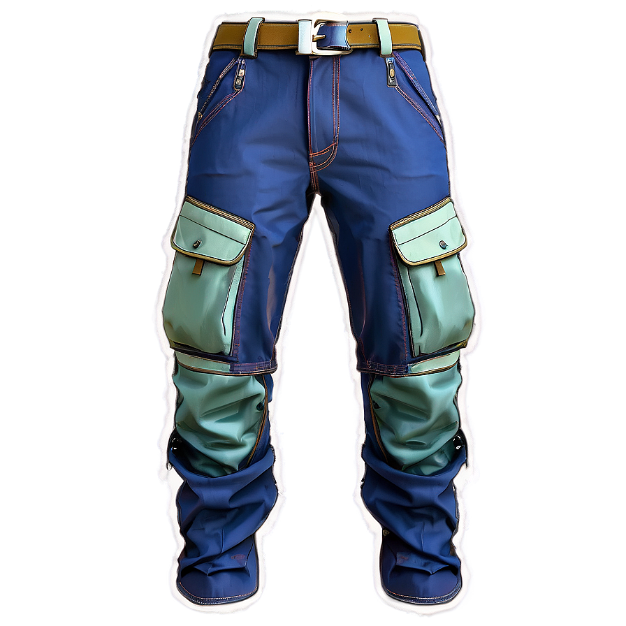 Multi Pocket Cargo Pants Png 8 PNG Image