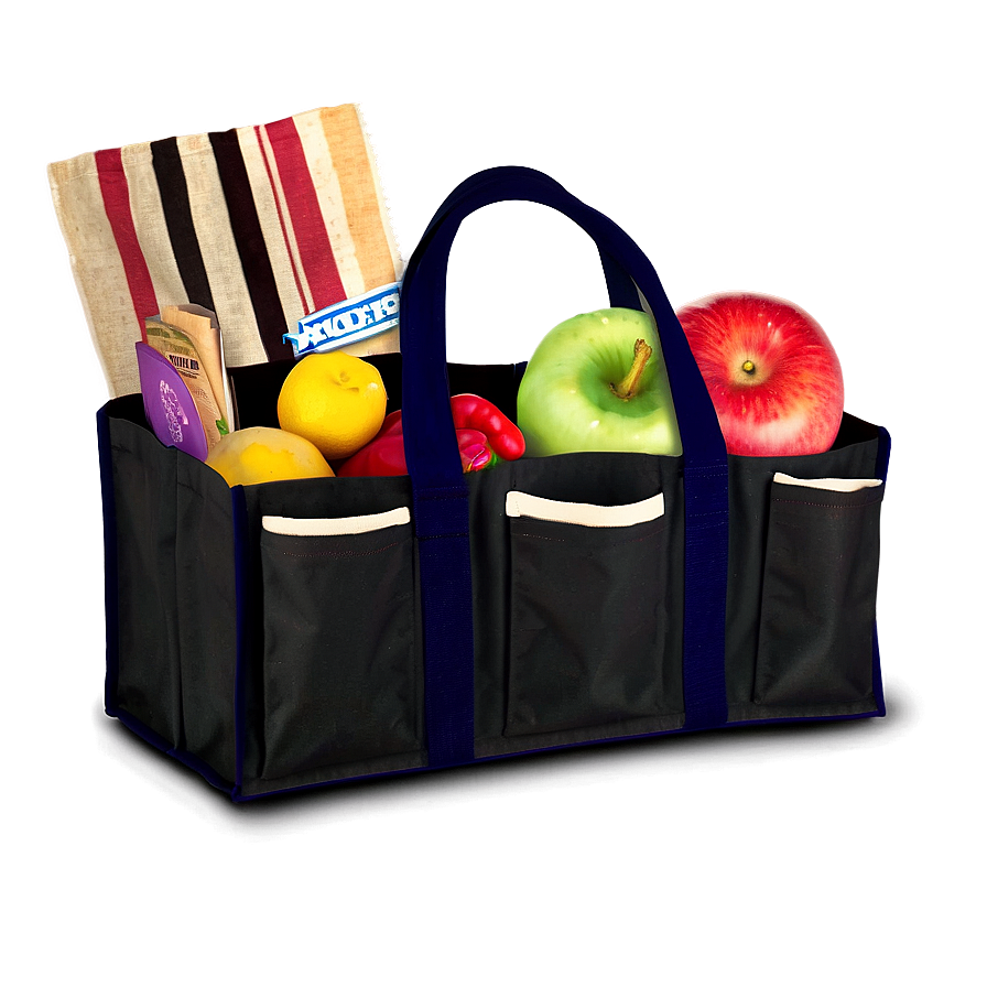 Multi-pocket Grocery Bag Png Bbi99 PNG Image