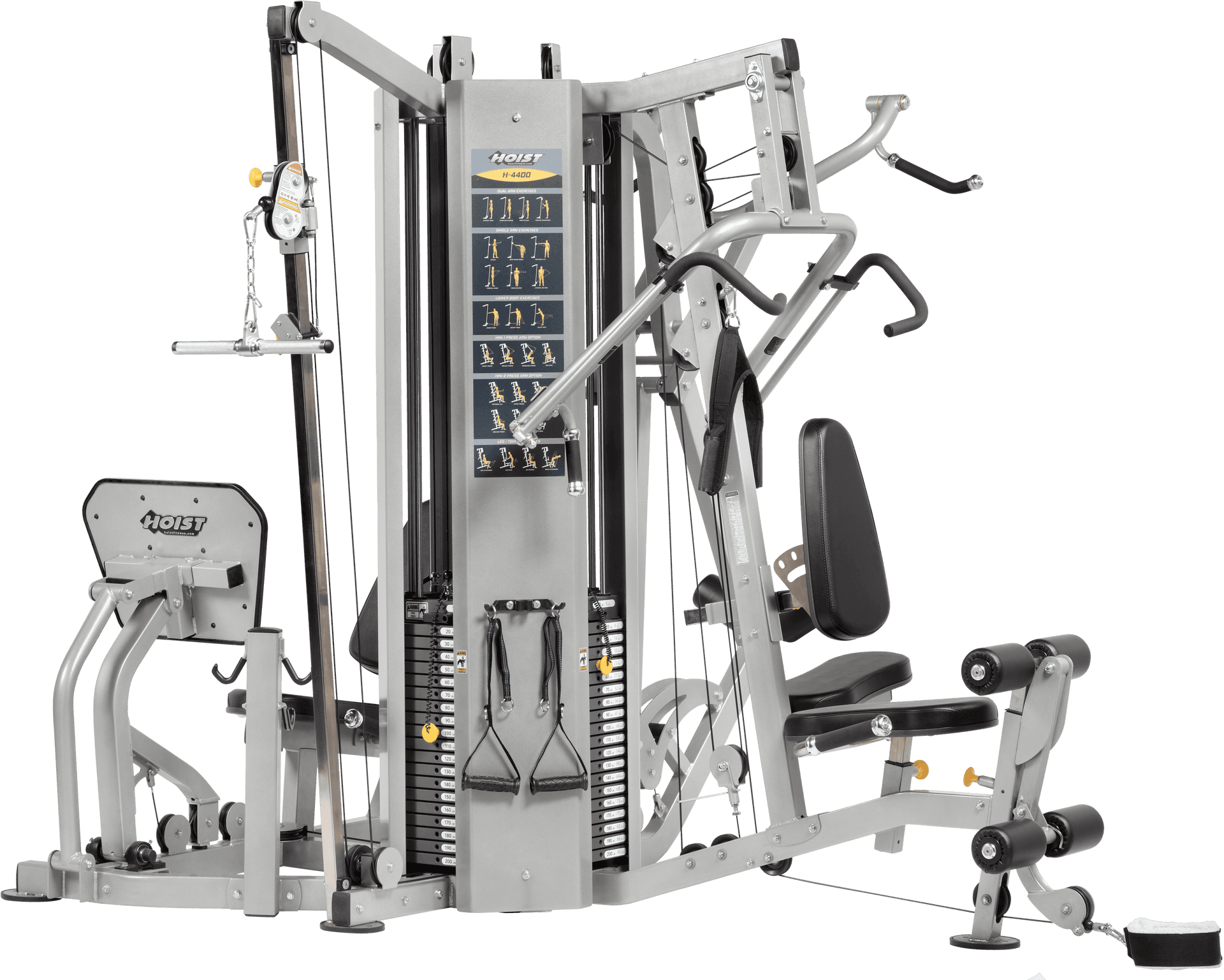 Multi Station Gym Equipment PNG Image