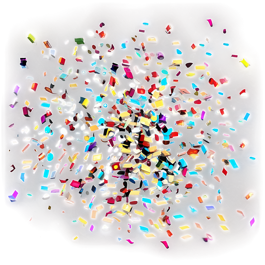 Multicolor Confetti Celebration Png Buy PNG Image