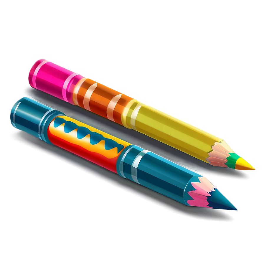 Multifunctional Crayons Png 15 PNG Image