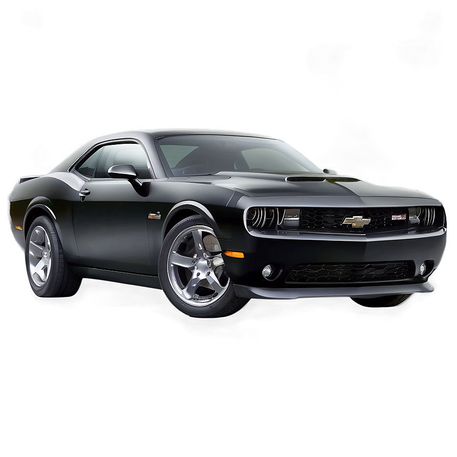 Muscle Black Car Png Dmo7 PNG Image