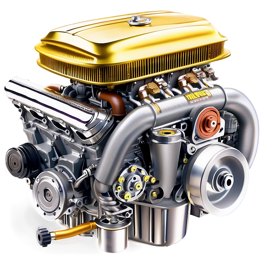 Muscle Car Engine Specification Png 85 PNG Image