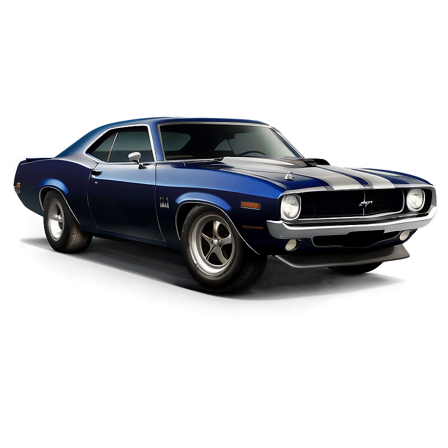 Muscle Car Vector Print Png Nqv14 PNG Image