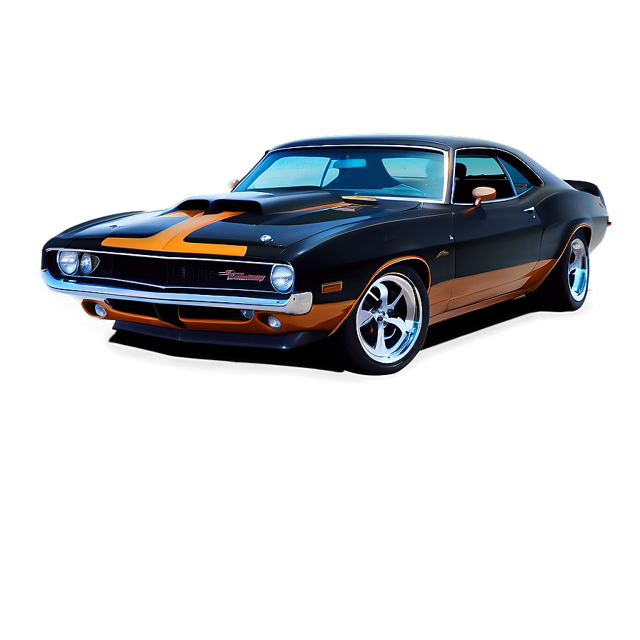 Muscle Hot Rod Artwork Png Khk69 PNG Image