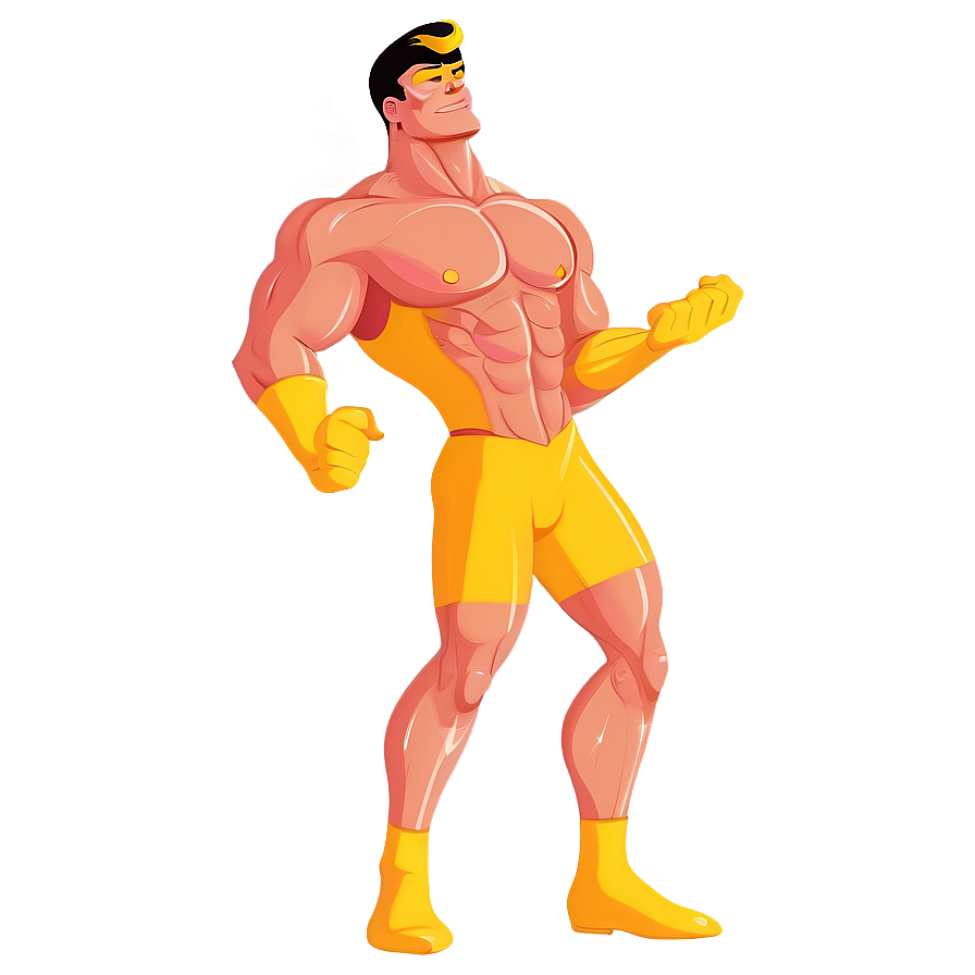 Muscle Man Vector Png Ues82 PNG Image