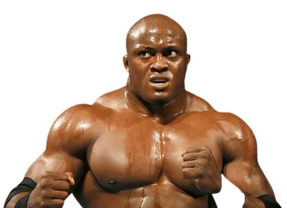 Muscled Athlete Intense Expression PNG Image