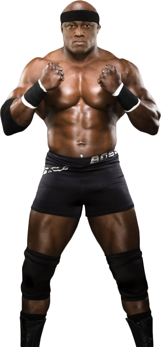 Muscled_ Wrestler_ Pose PNG Image