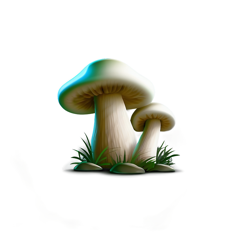 Mushroom Cartoon Background Png 06272024 PNG Image