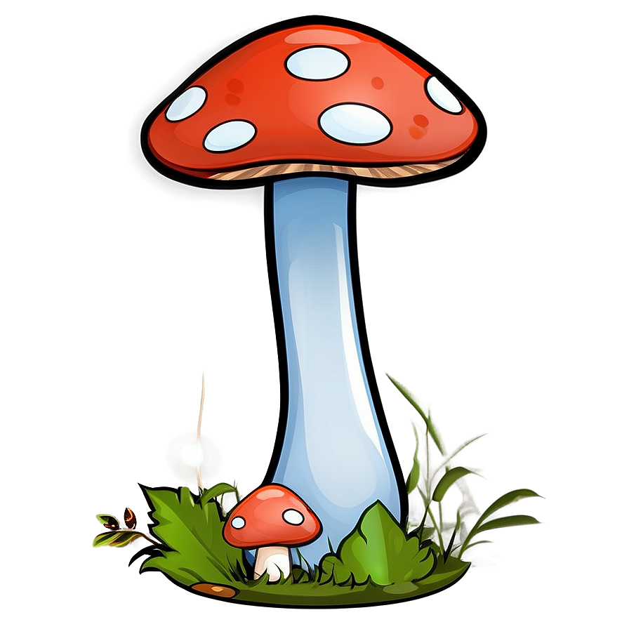 Mushroom Cartoon Graphic Png Dir72 PNG Image