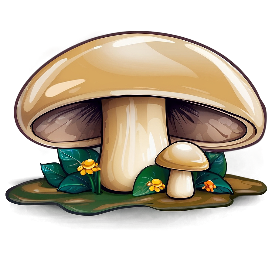 Mushroom Cartoon Vector Png 38 PNG Image