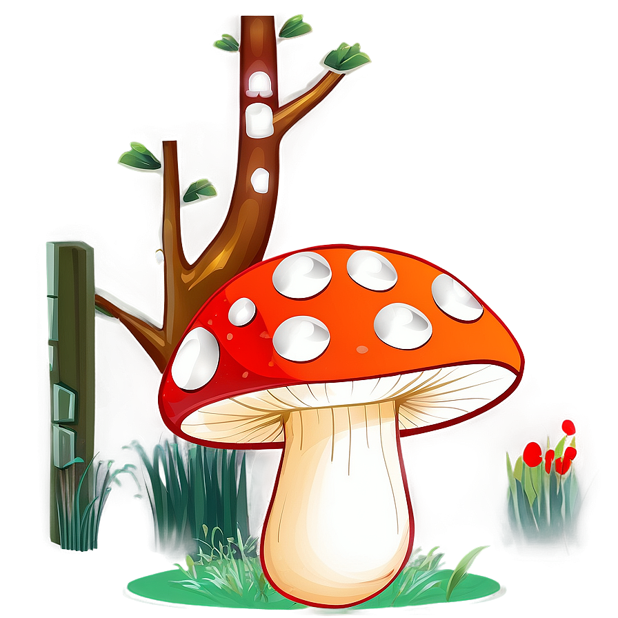 Mushroom Character Png 70 PNG Image