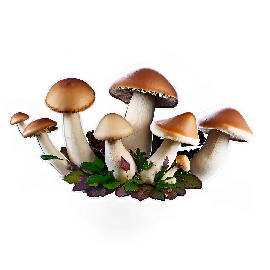 Mushroom Cluster Png 06242024 PNG Image