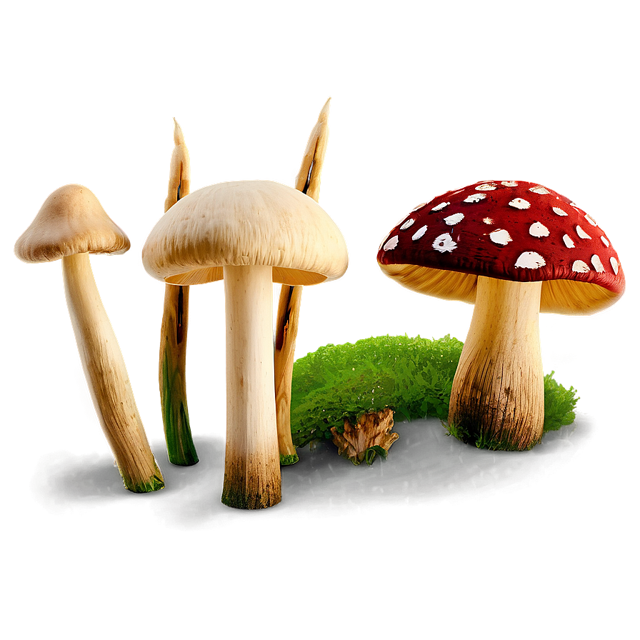 Mushroom Clusters Png Qwi32 PNG Image