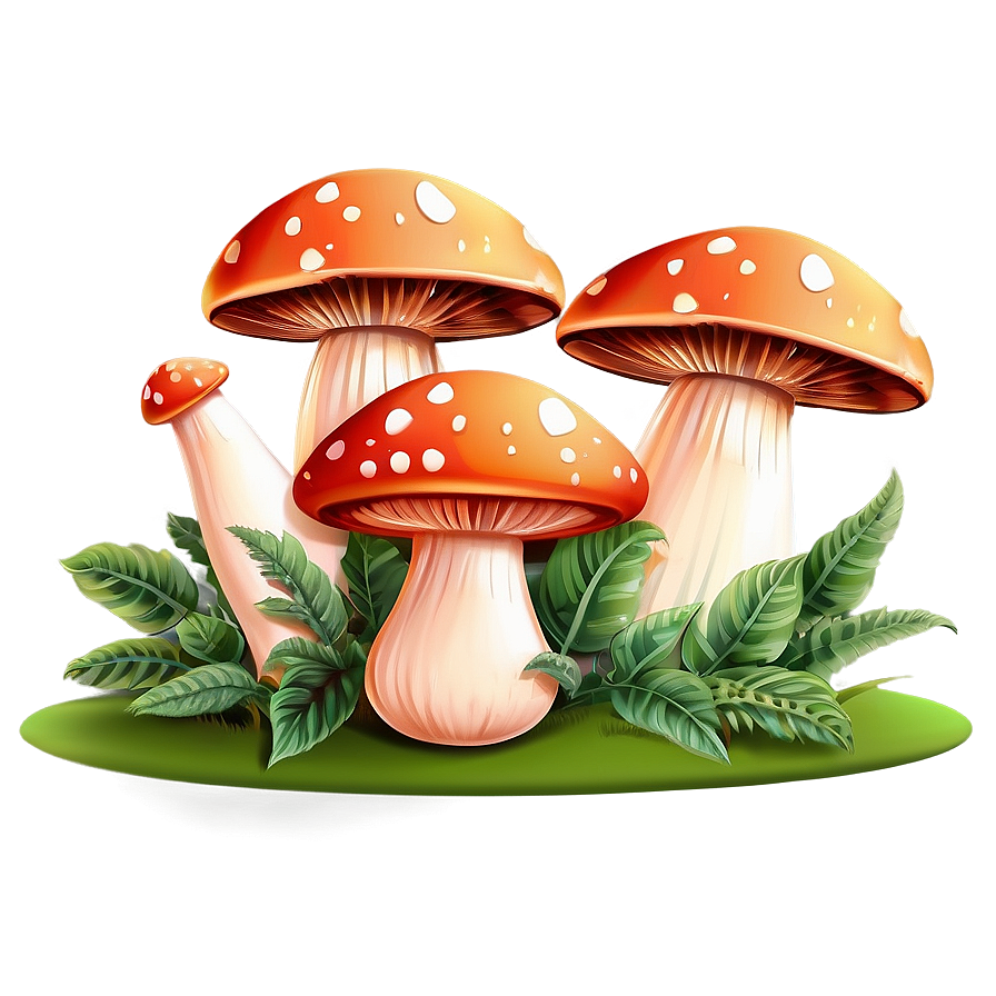 Mushroom Family Cartoon Png 98 PNG Image