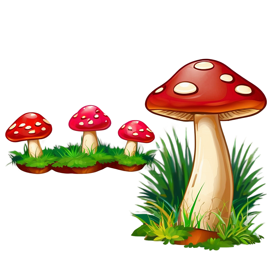 Mushroom Landscape Png 66 PNG Image