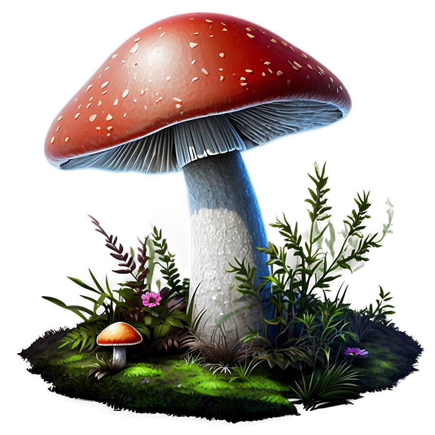 Mushroom Landscape Png 8 PNG Image