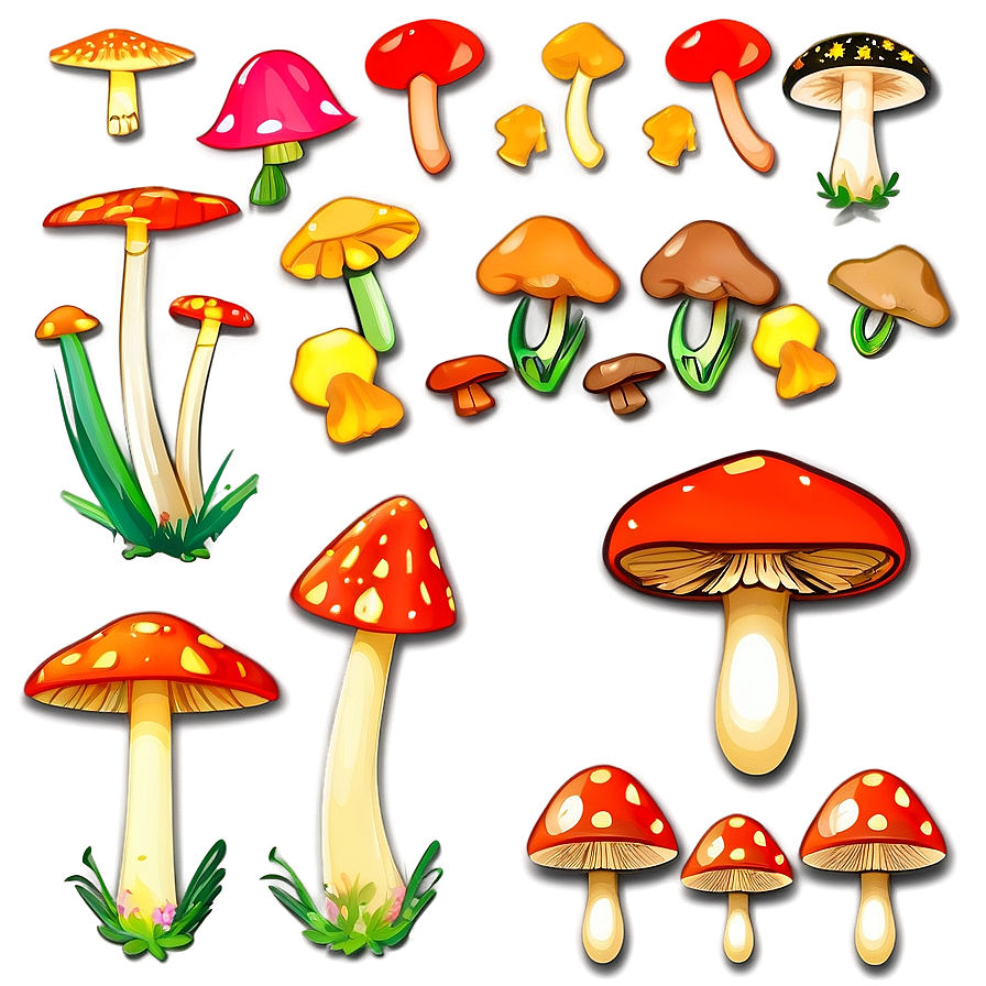 Mushroom Png Bundle 79 PNG Image