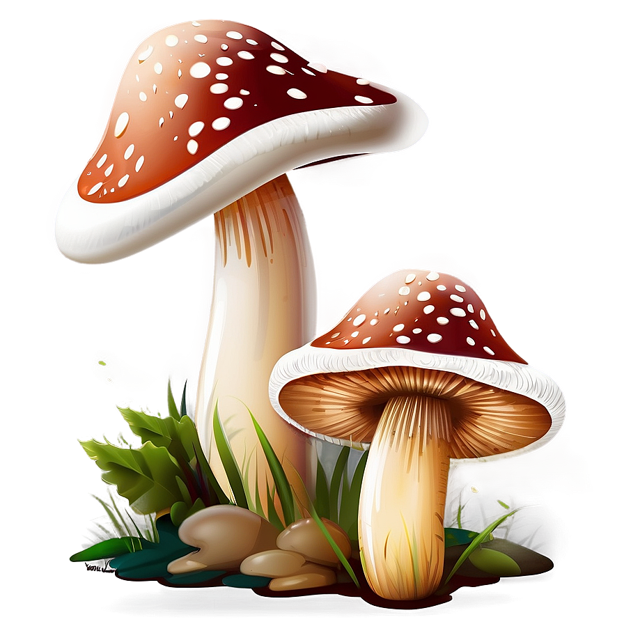 Mushroom Vector Png Oda72 PNG Image