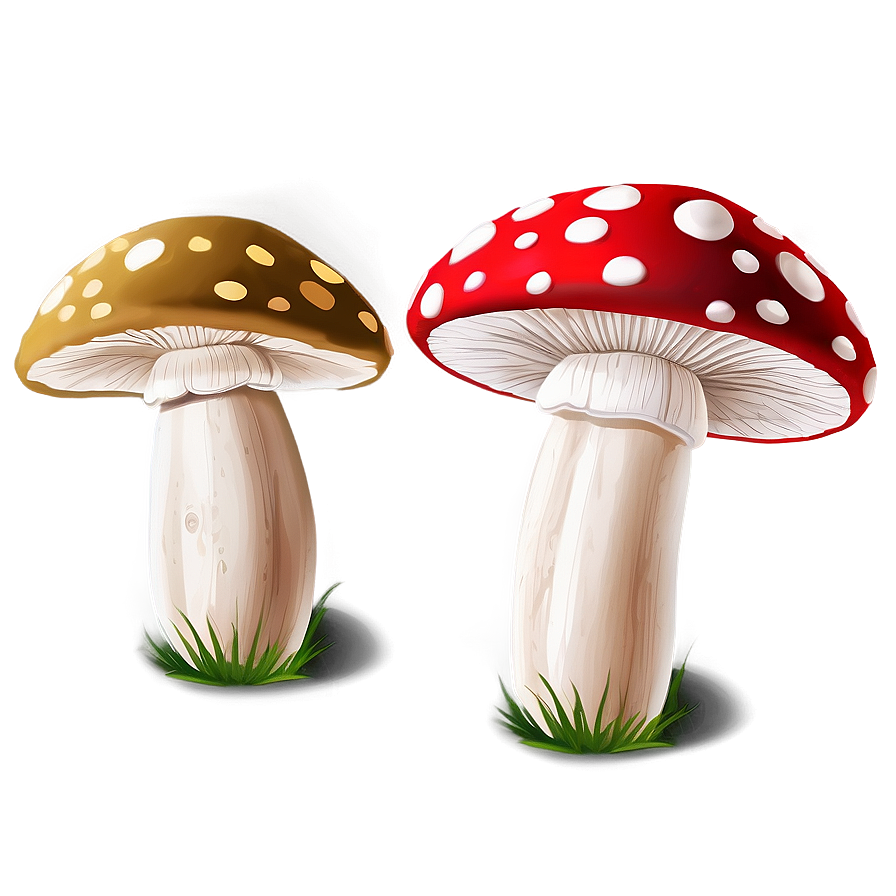 Mushroom World Cartoon Png 6 PNG Image