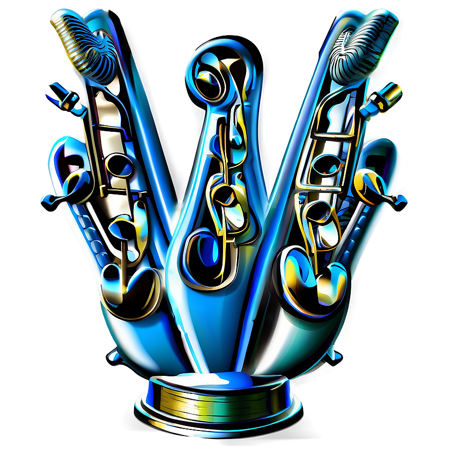 Music Competition Trophy Png Abm PNG Image