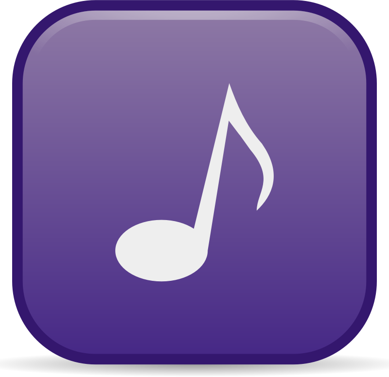 Music Note App Icon PNG Image