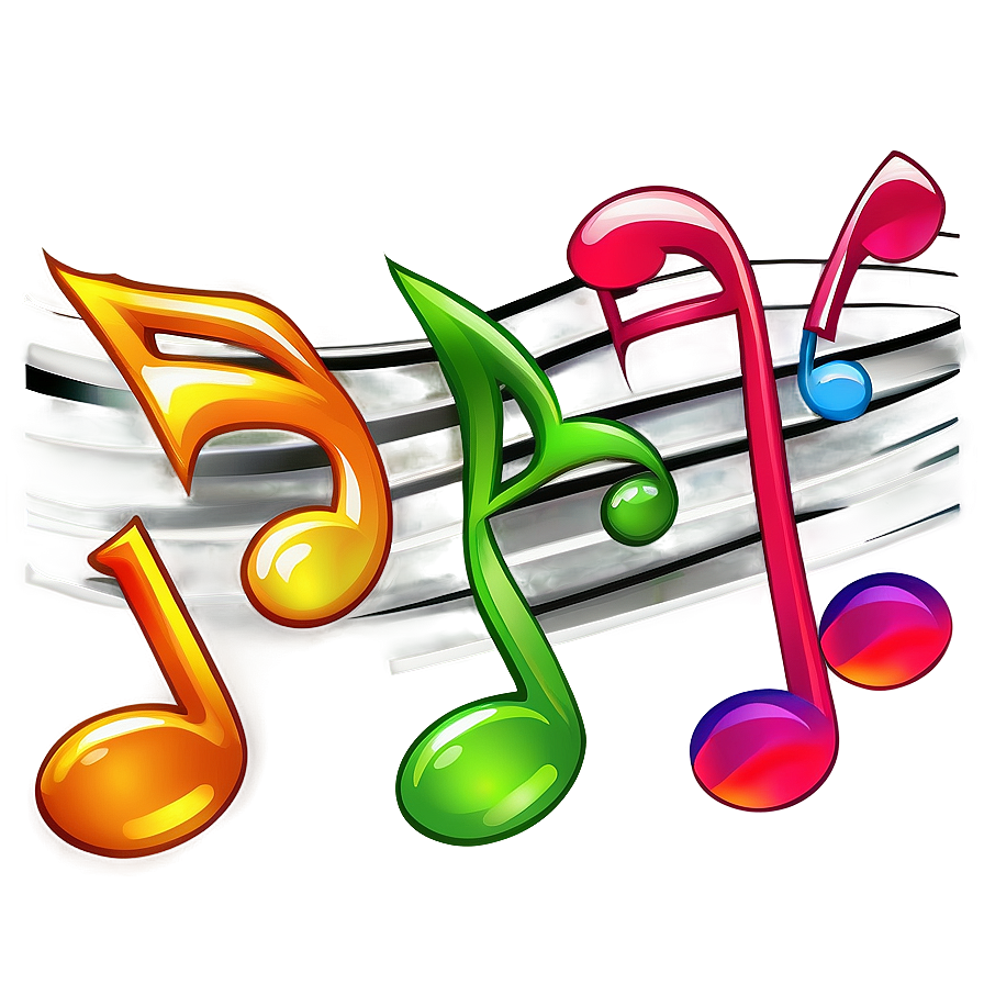 Music Notes Clipart Png Bsq PNG Image